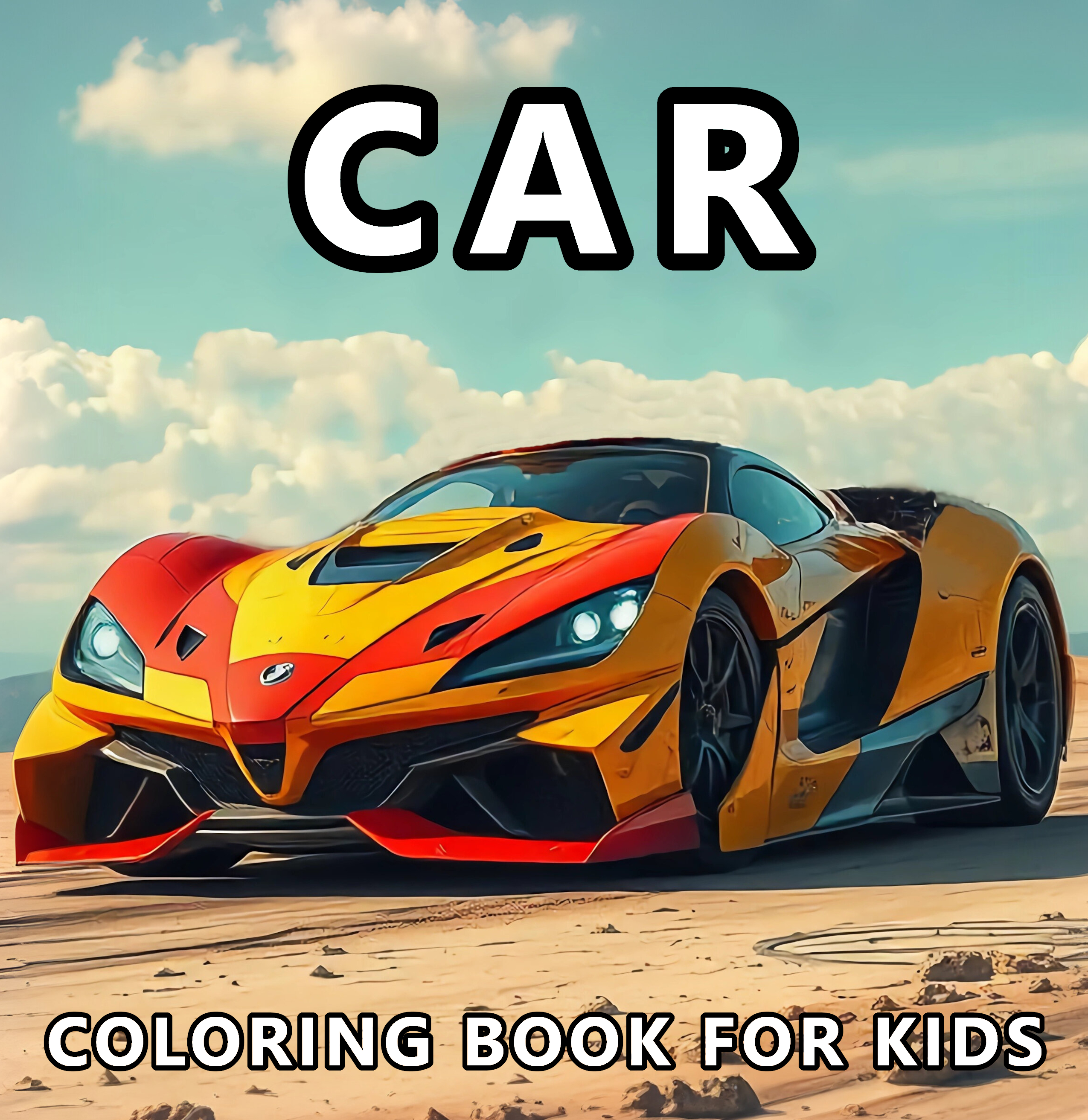 Car coloring book